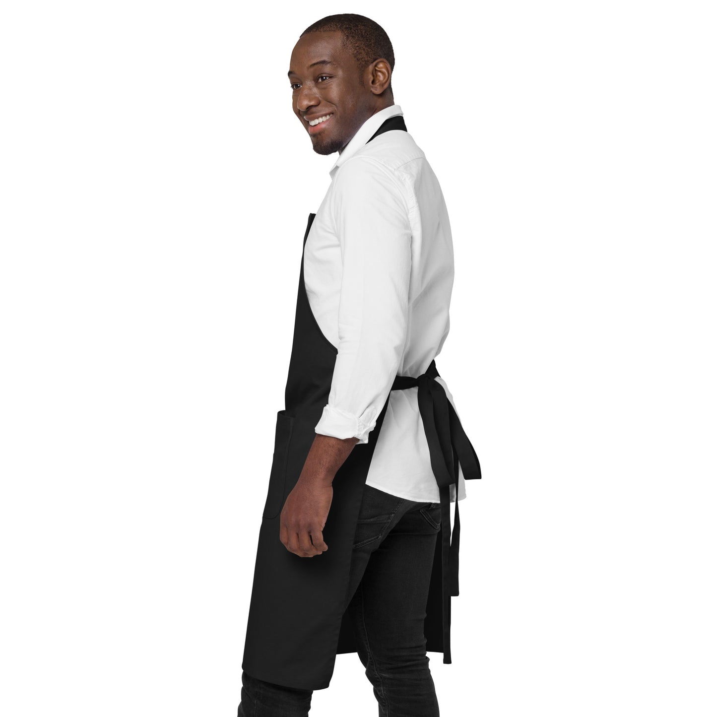 Organic cotton BBQ apron - Love Doll Bros Co.