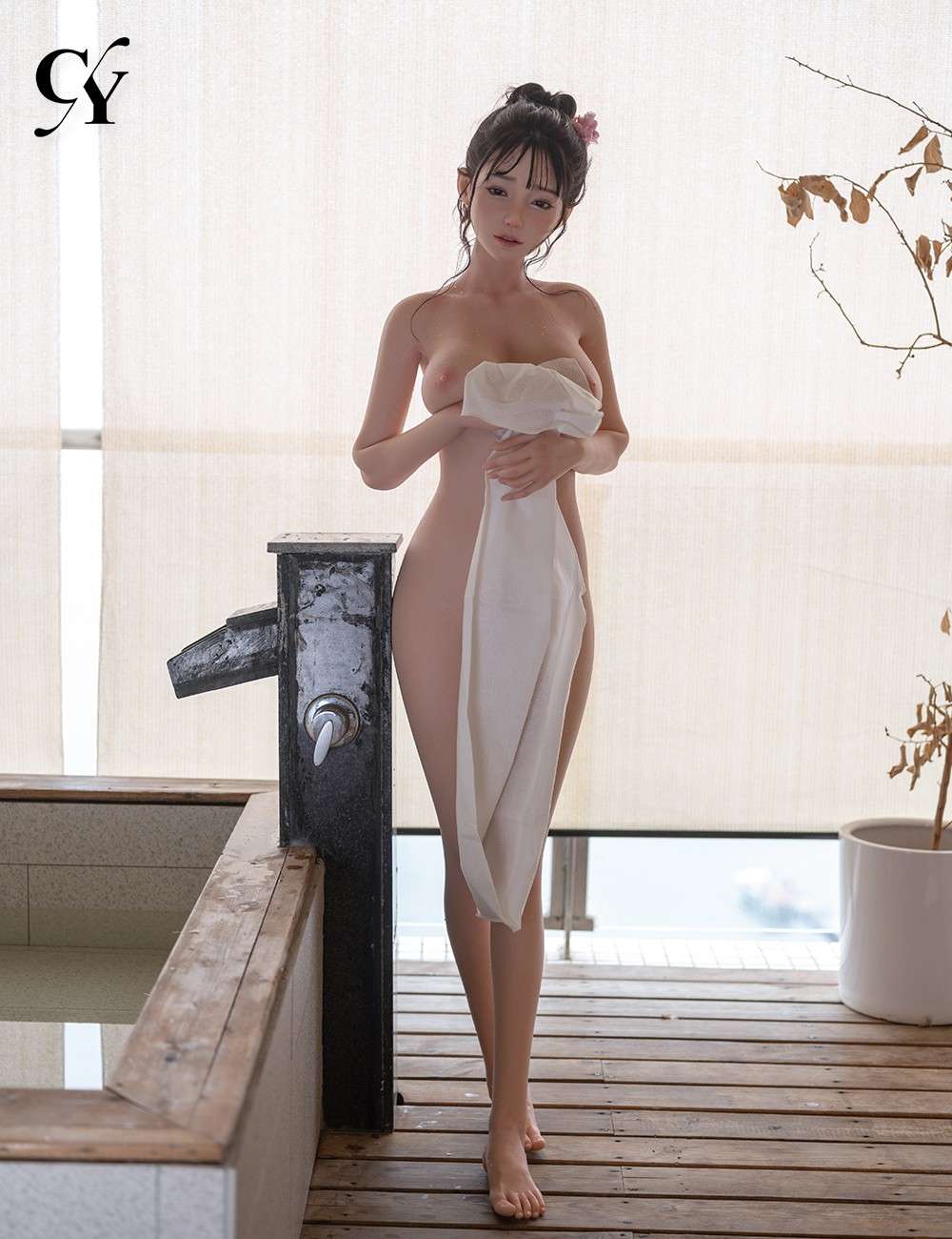 TOP CY Doll 157cm (5ft2") ROS Petite Customizable Sex Doll - D-Cup- Noa