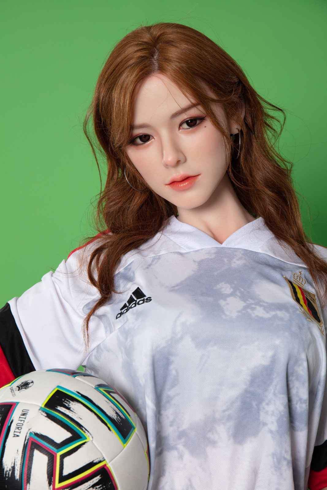 174cm (5ft8") D-Cup Sporty Silicone Doll Sex - Kelly