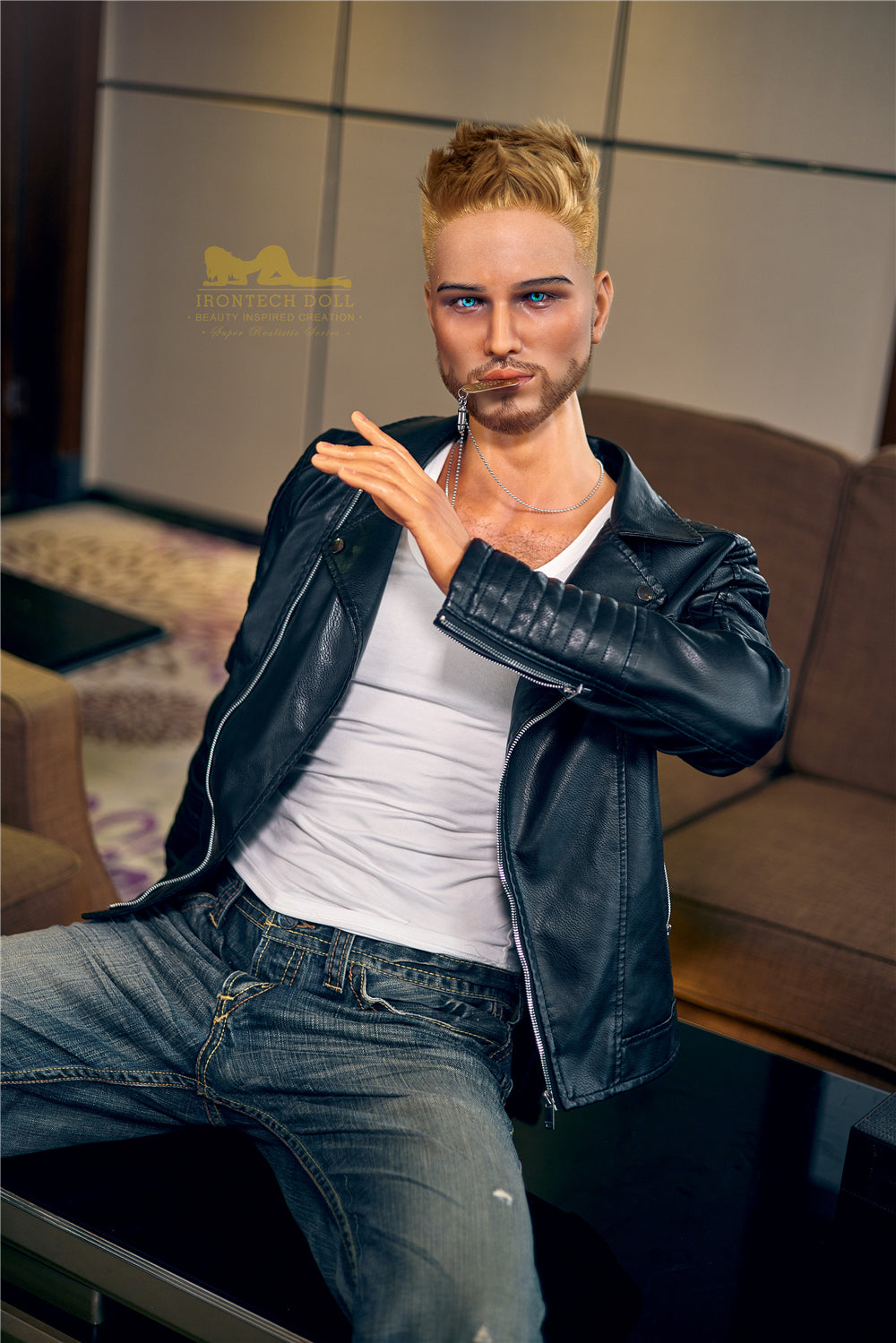 176cm/5ft9 Male Silicone Sex Doll – Lucien