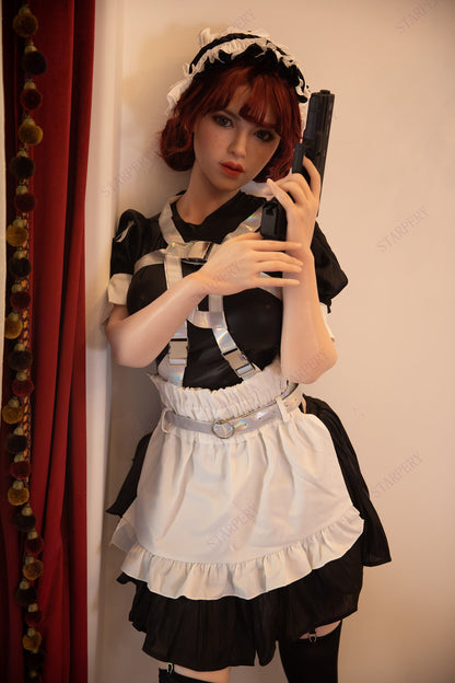 171cm (5ft7") French Maid Custom Sexdoll Silicone - D-Cup - Iris