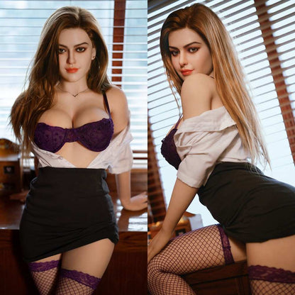 160cm (5'3) C-Cup Samantha Sex Doll with Silicone head and TPE Body - In Stock | US Only