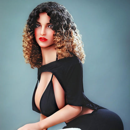 152cm (5ft0") BBW Thicc Thighs Transgender Sex Doll with Penis Insert - In Stock | US Only