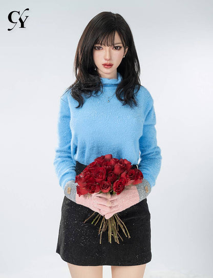 168cm (5ft6") Asian Tender Silicone Sex Doll - F-Cup - Bingbing