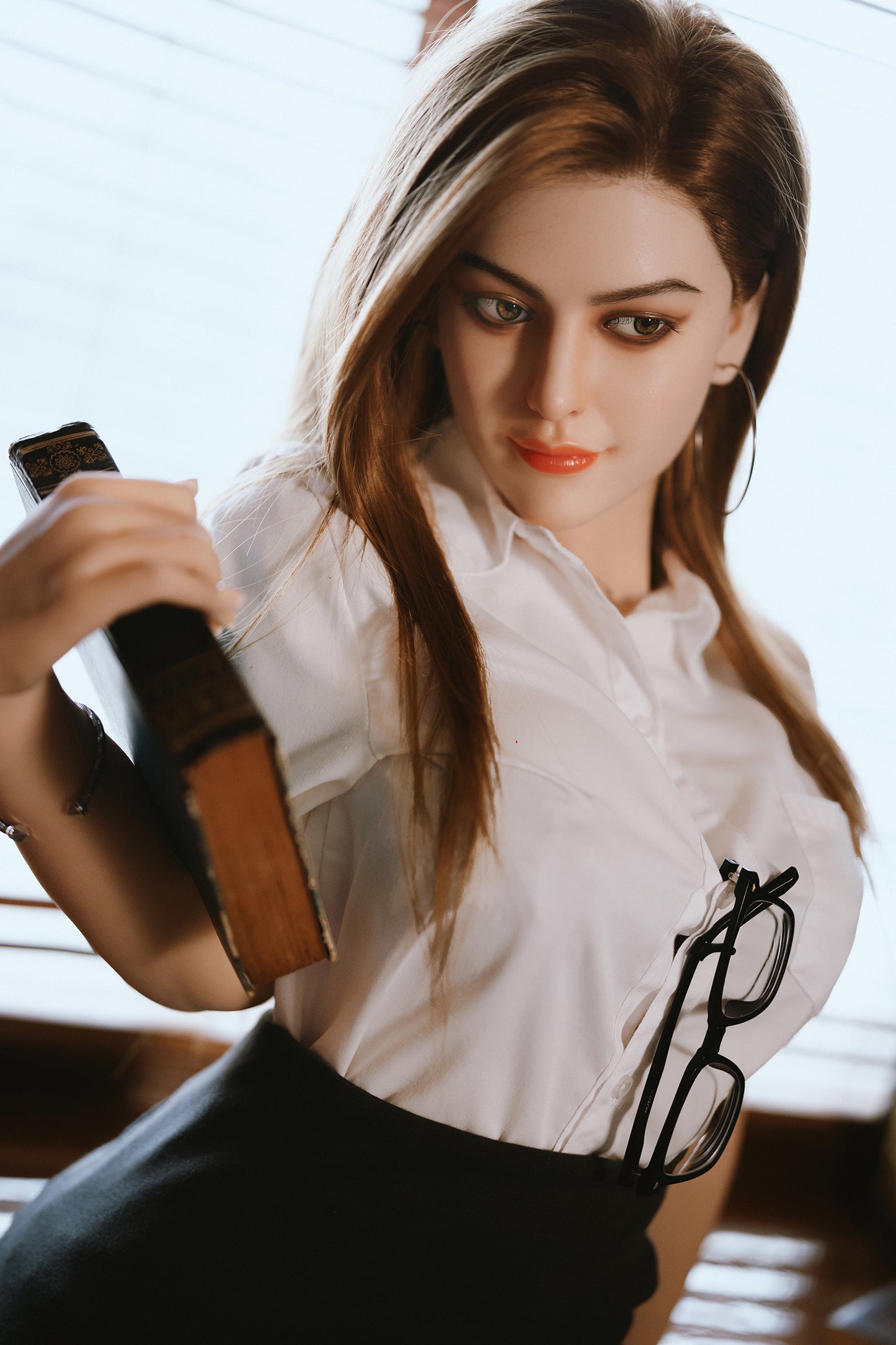 160cm/5ft3 C-cup Silicone Head Sex Doll – Nelly [In Stock | US Only]