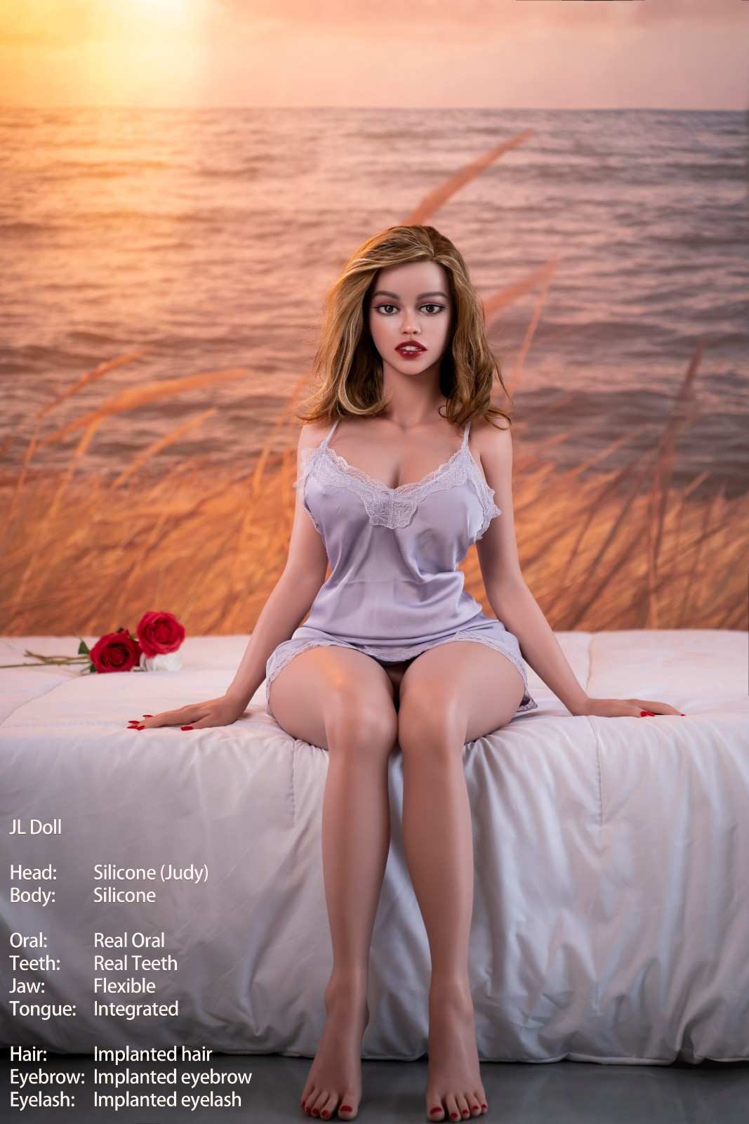 148cm (4ft10") ROS Silicone Sex Doll – Judy