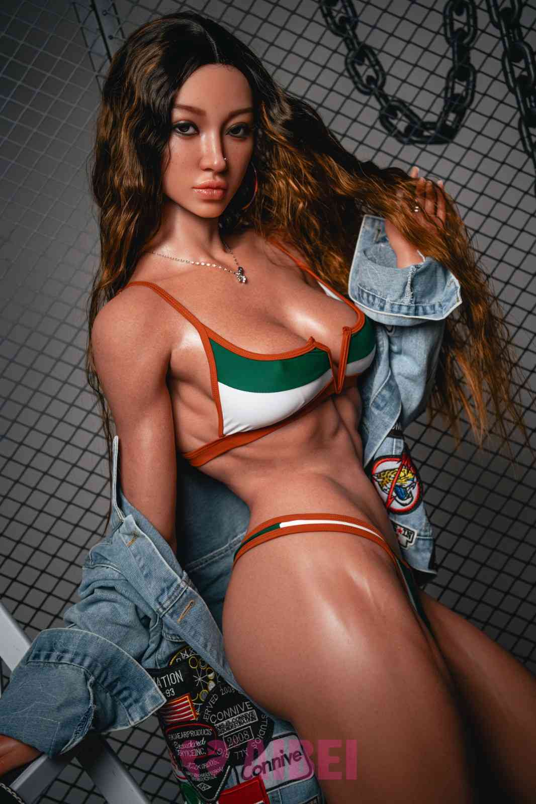 164cm (5ft3") Silicone Fitness Sex Love Doll - C-Cup- In Stock | EU Only, AIBEI, , SRSD