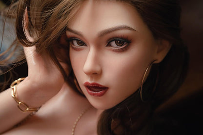 164cm (5ft4") Head with Movable Jaw Full Silicone Sex Doll - In Stock | US Only