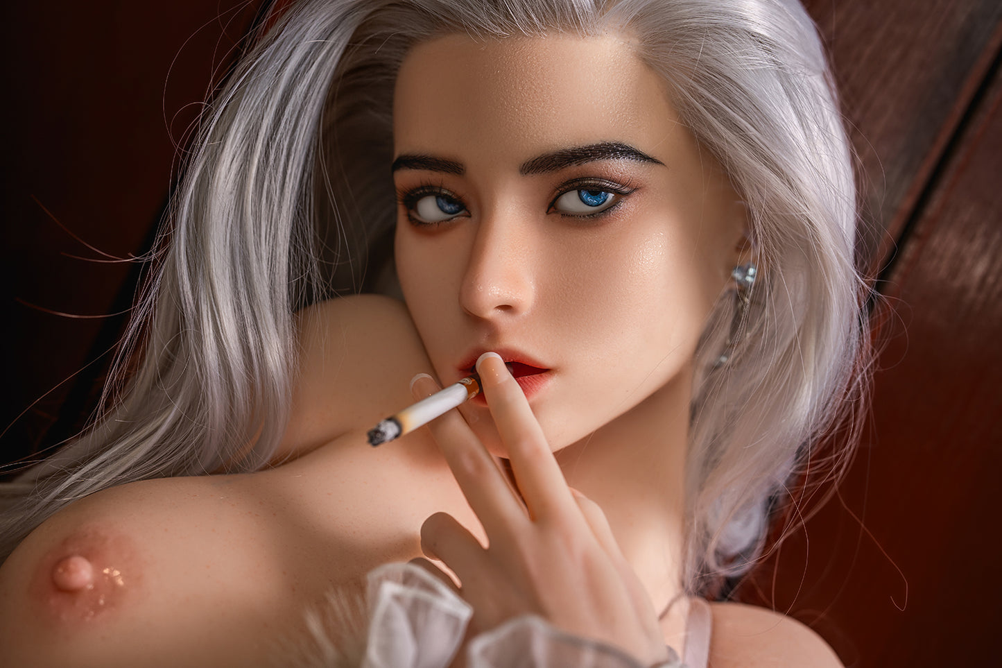 164cm/5ft5 D-cup Silicone Head Sex Doll – Xia [In Stock | US Only]