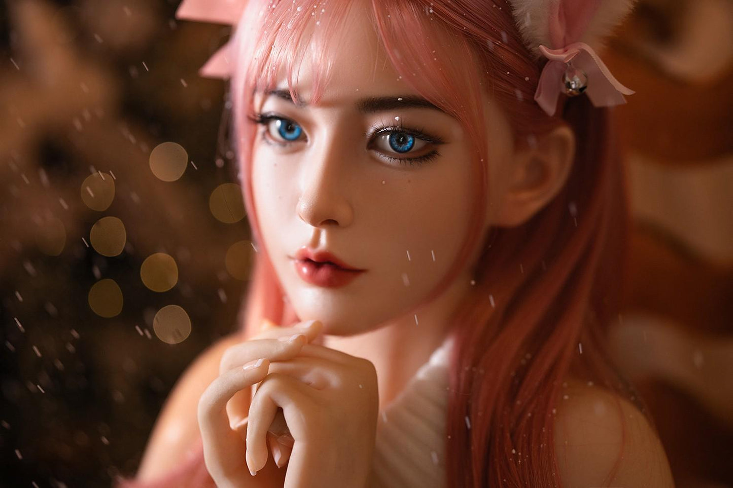 160cm (5ft3") C-Cup Silicone Head with TPE Body Anime Kitty Sex Doll - In Stock | EU Only
