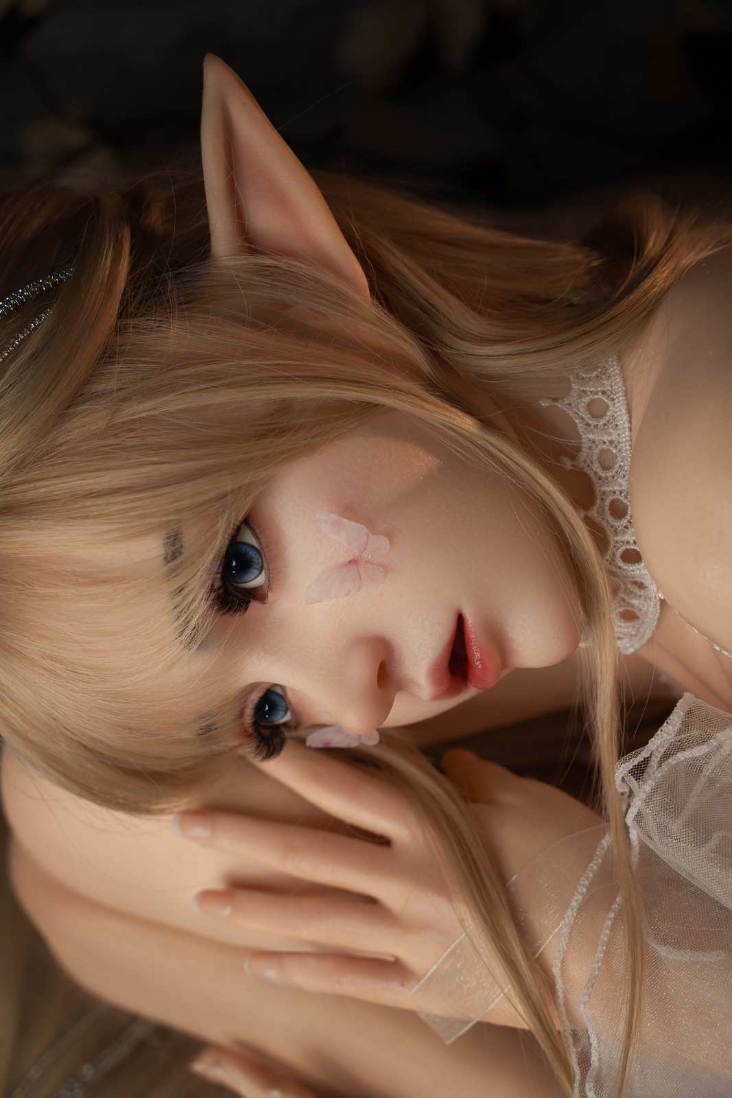 150cm (4ft 11") Silicone Body Sex Doll with Auto Blowjob & Sucking Vagina - A-Cup - In Stock | US Only