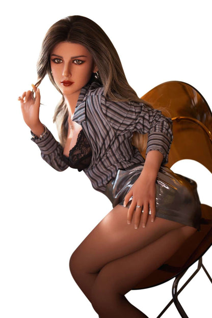 166m (5ft5') C-Cup Silicone Head Sex Doll with TPE Body - In Stock | US Only
