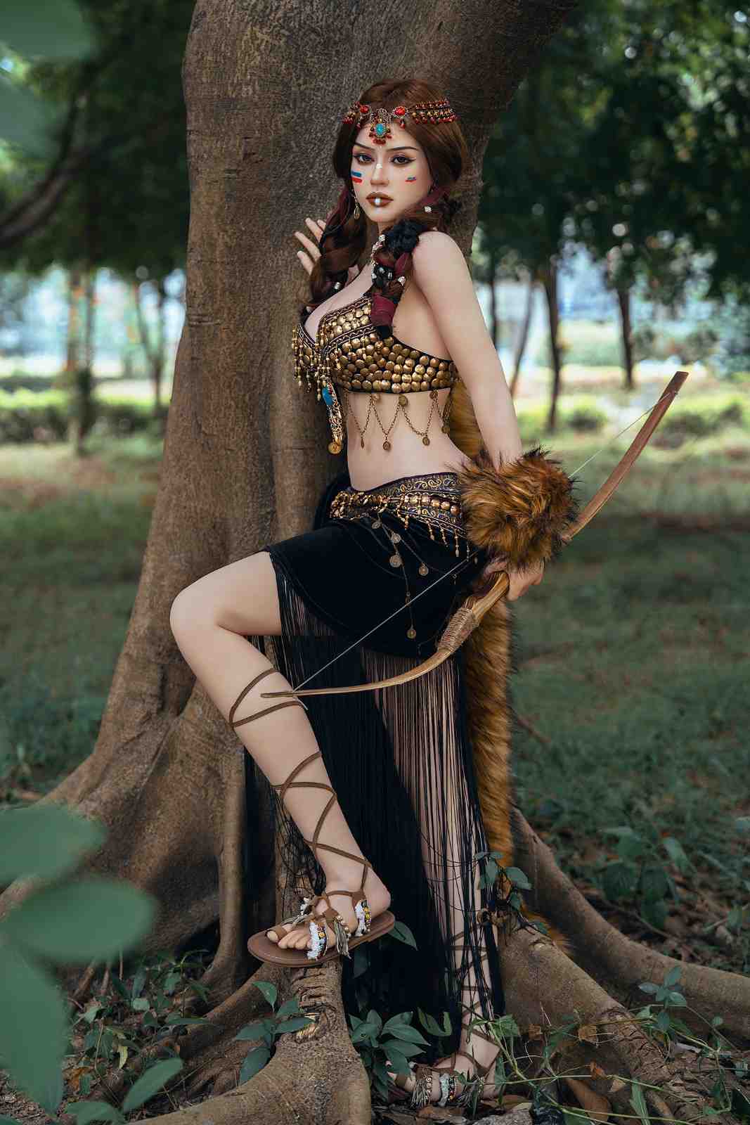 164cm (5ft4') D-Cup Full Silicone Tiger Lily Sex Doll - In Stock | US Only