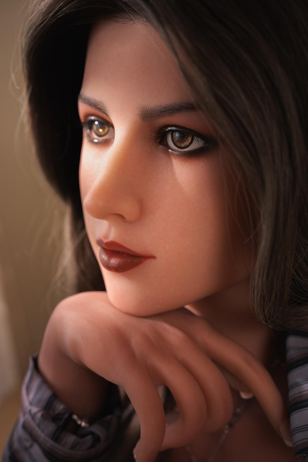166m (5ft5') C-Cup Silicone Head Sex Doll with TPE Body - In Stock | US Only