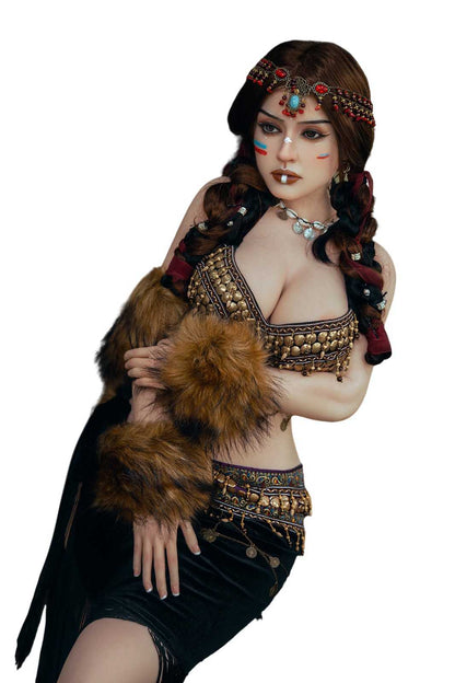 164cm (5ft4') D-Cup Full Silicone Tiger Lily Sex Doll - In Stock | US Only