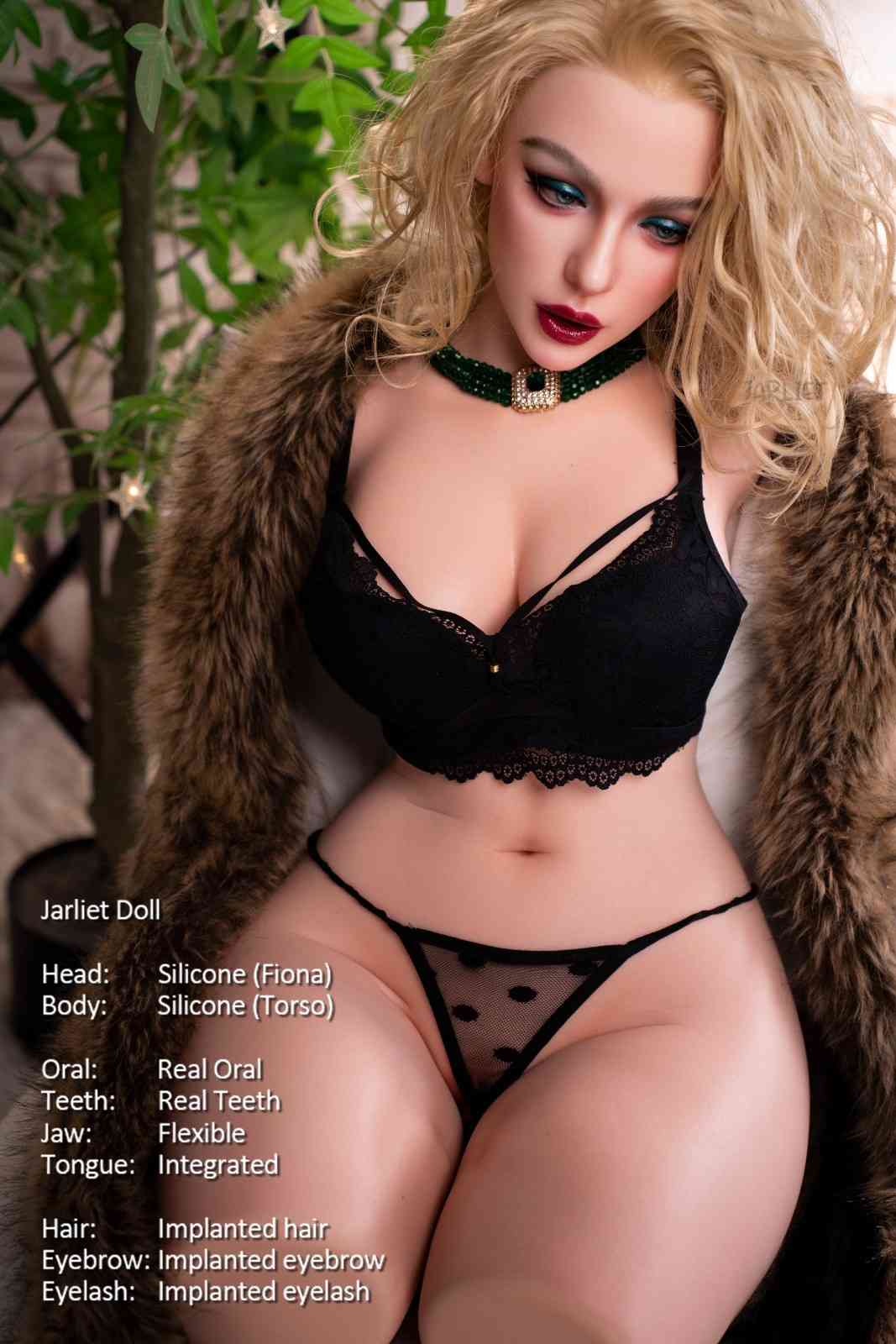82cm (32") ROS Curvy Silicone Torso Sex Doll - Fiona