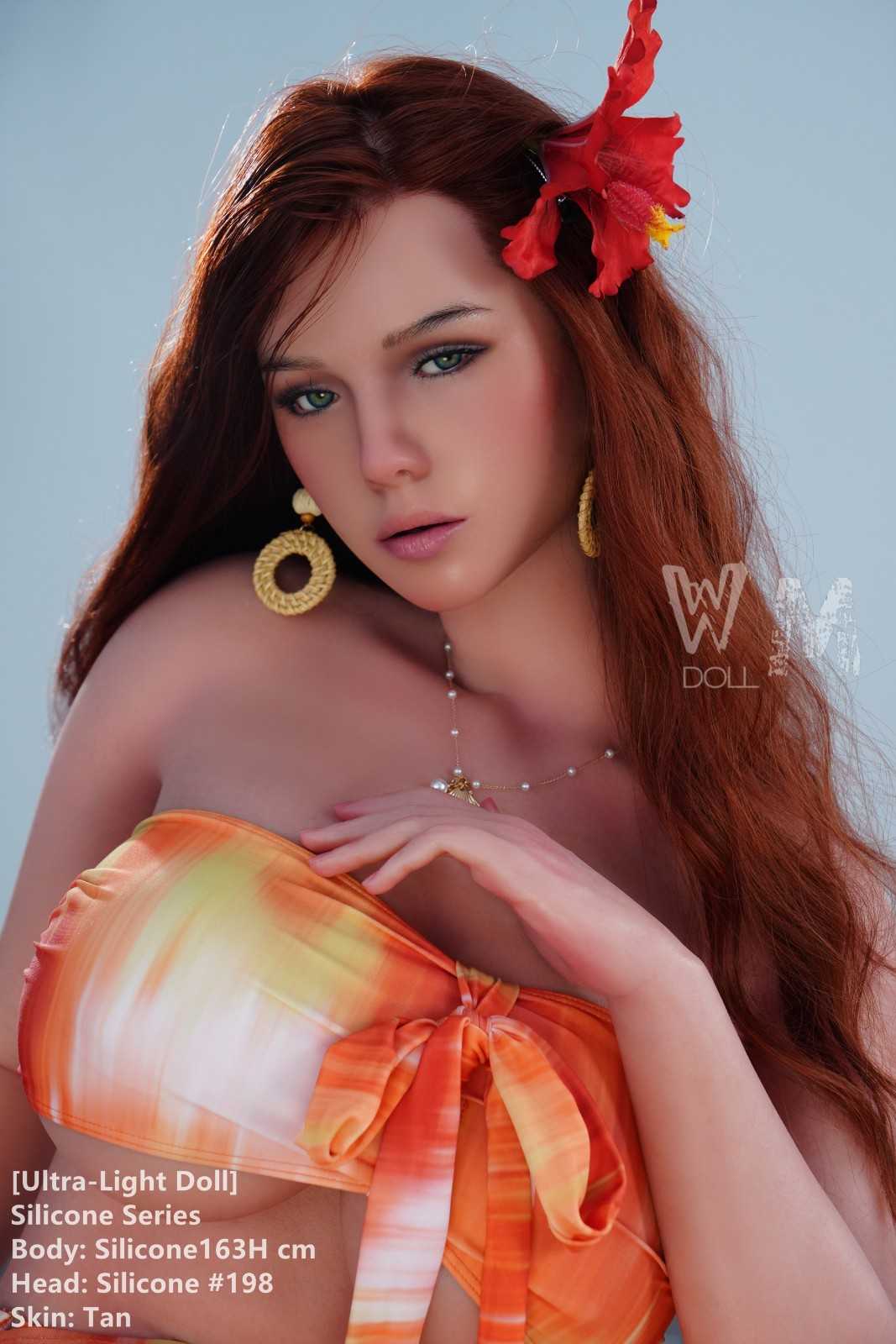 163cm (5ft4") BBW Ultra Lightweight Silicone Sex Doll - H-Cup