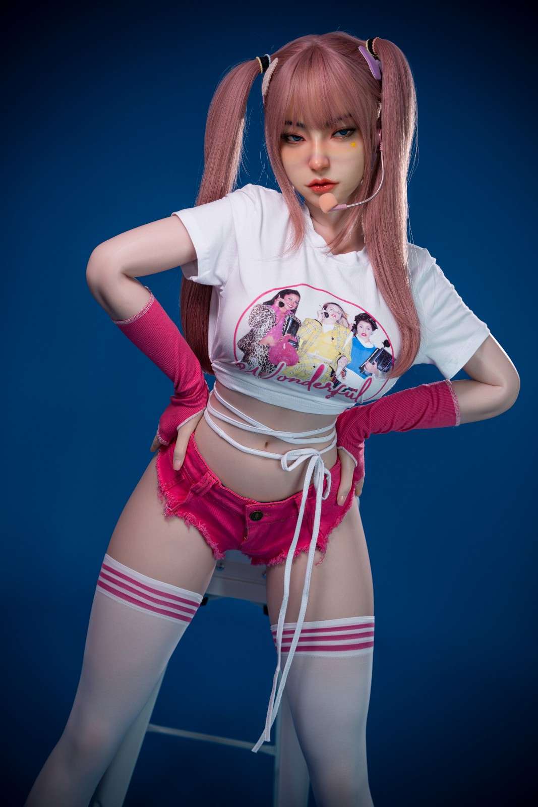 163cm (5ft4") Full Silicone with Movable Jaw Anime Cosplayer Sex Doll - In Stock | US Only