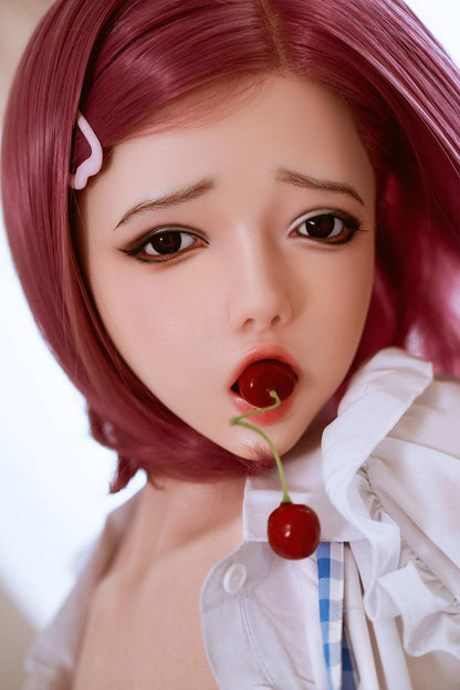 150m (4ft 11') A-Cup Full Silicone Cherry Lips Anime Doll - In Stock | US Only
