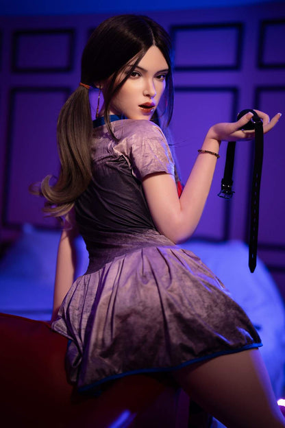 164cm (5ft4") Movable Jaw Head and Silicone Body Gothic Sex Doll - In Stock | US Only