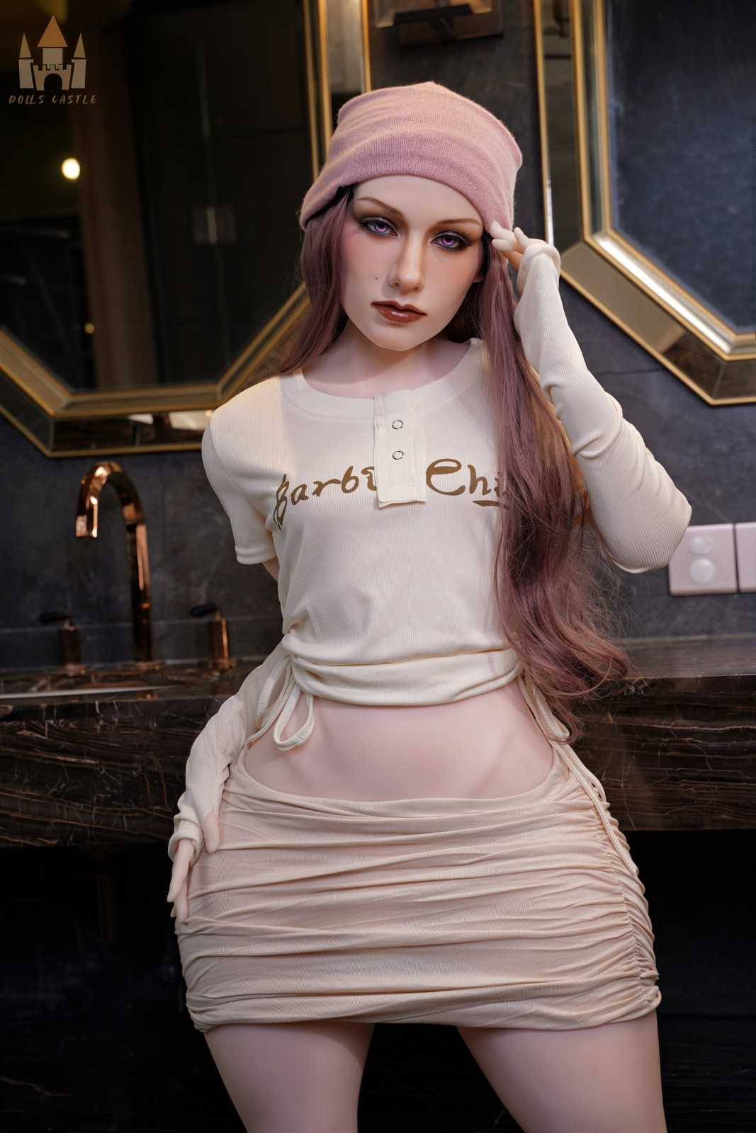 148cm (4ft8") Sensual Femboy Hybrid Sex Doll - B-Cup - Jovelle