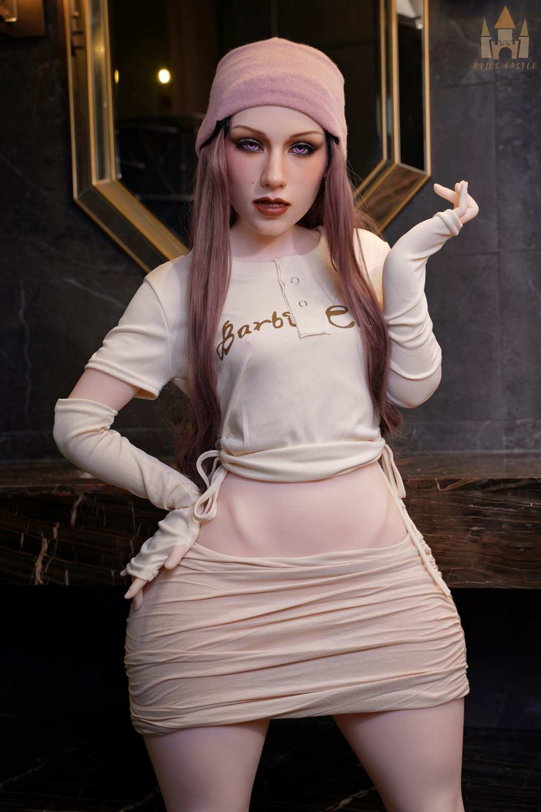 148cm (4ft8") Sensual Femboy Hybrid Sex Doll - B-Cup - Jovelle