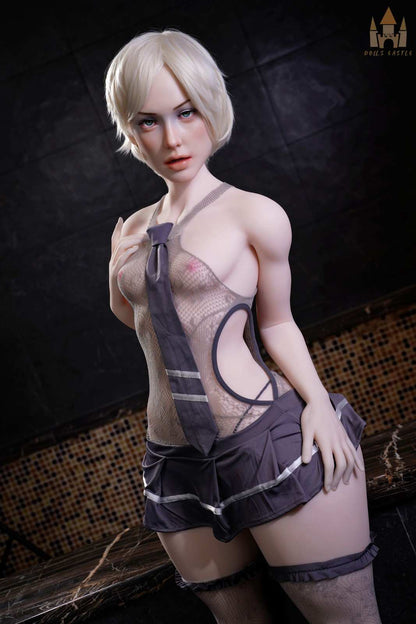 148cm (4ft8") Femboy Hybrid Sex Doll - B-Cup - Kimora