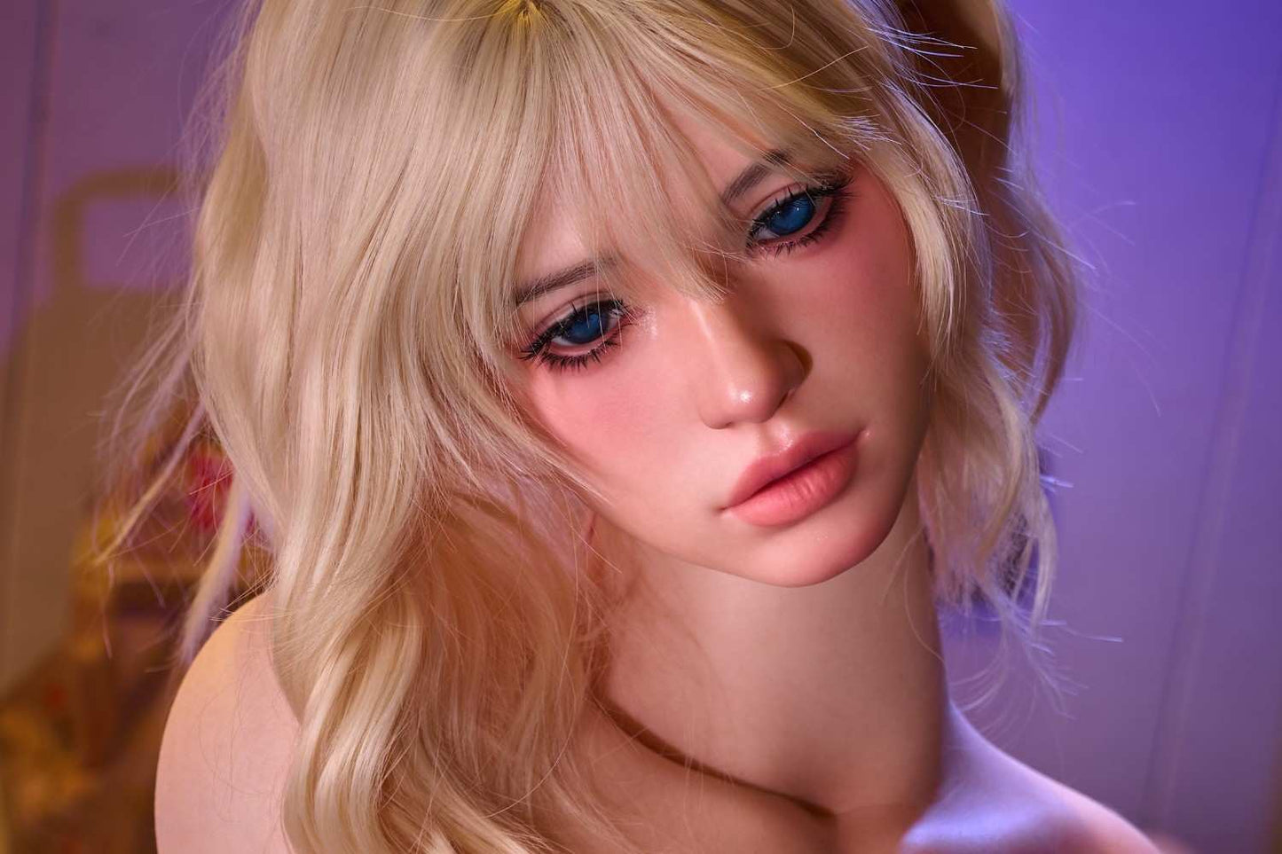 110cm (43.3") BBW Silicone Blonde Torso Doll – Thia