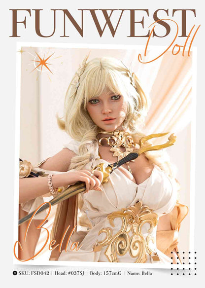 157cm (5ft2") Silicone Goddess ROS Sex Doll - G-Cup – Bella