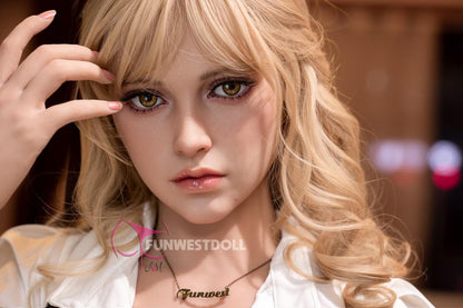 FunWest Doll 157cm (5ft2") Elegant Blonde German TPE Sex Doll - C-Cup - Bella - In Stock | USA