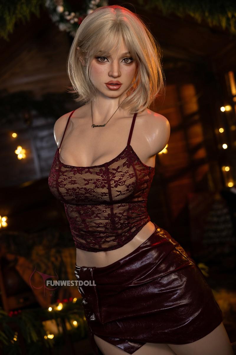 113cm (3ft8") Blonde Realistic Silicone Torso - #054SJ - Lyra