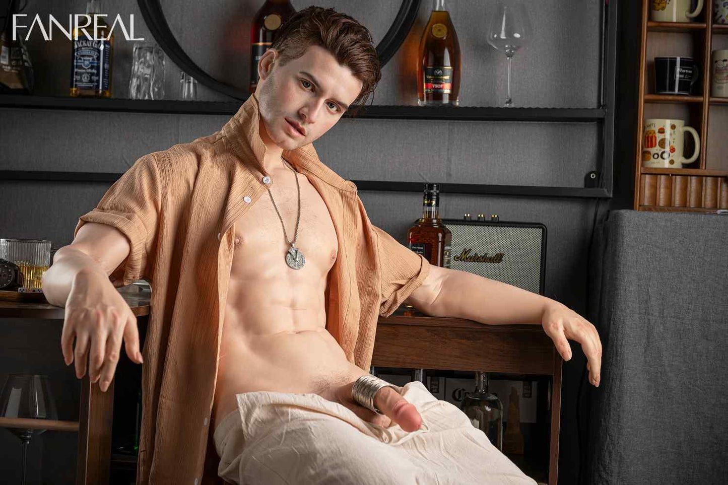173cm (5ft8") Male Silicone ROS Sex Doll – Henry