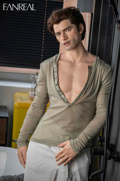 173cm (5ft8") Male Silicone ROS Sex Doll – Carter