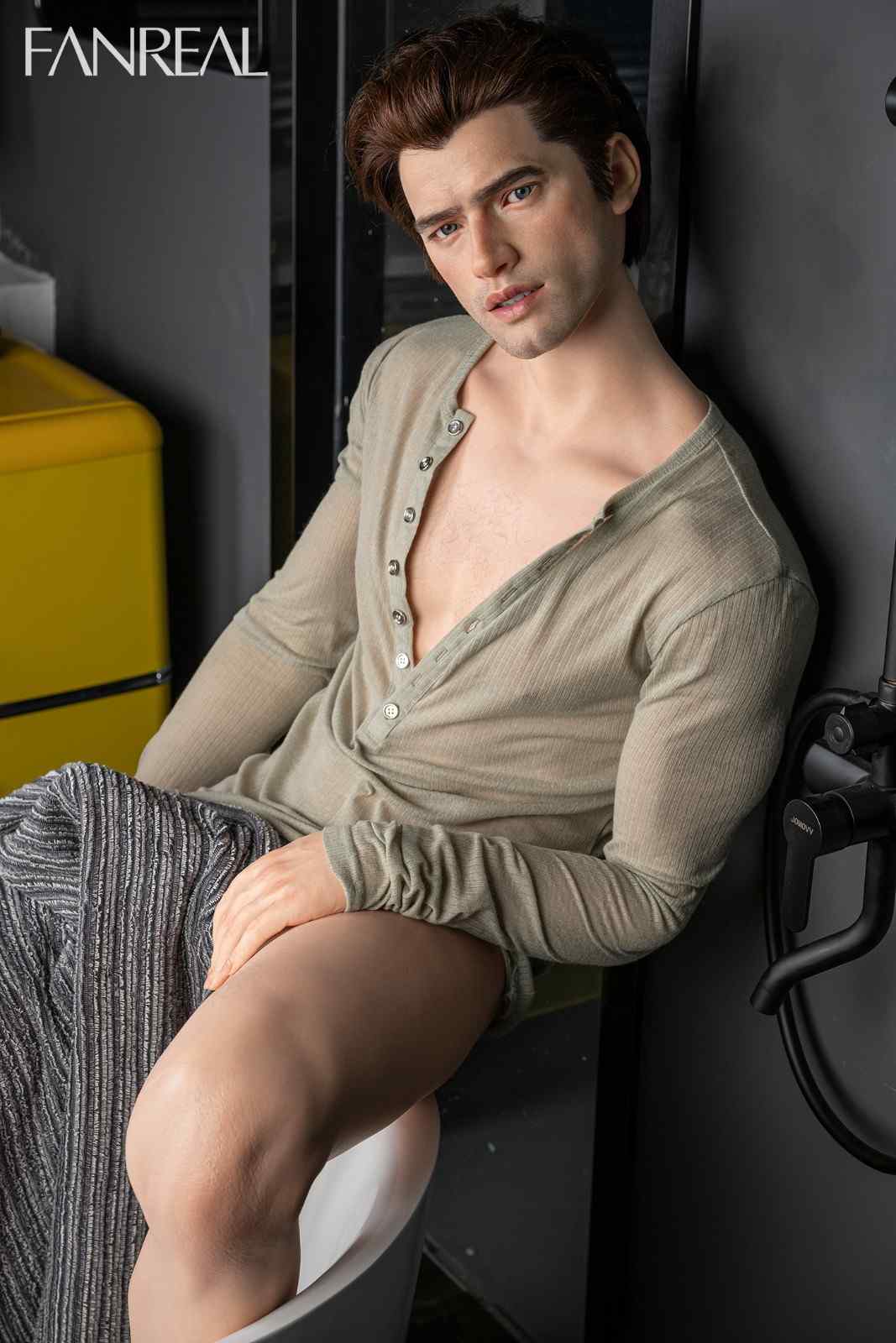 173cm (5ft8") Male Silicone ROS Sex Doll – Carter