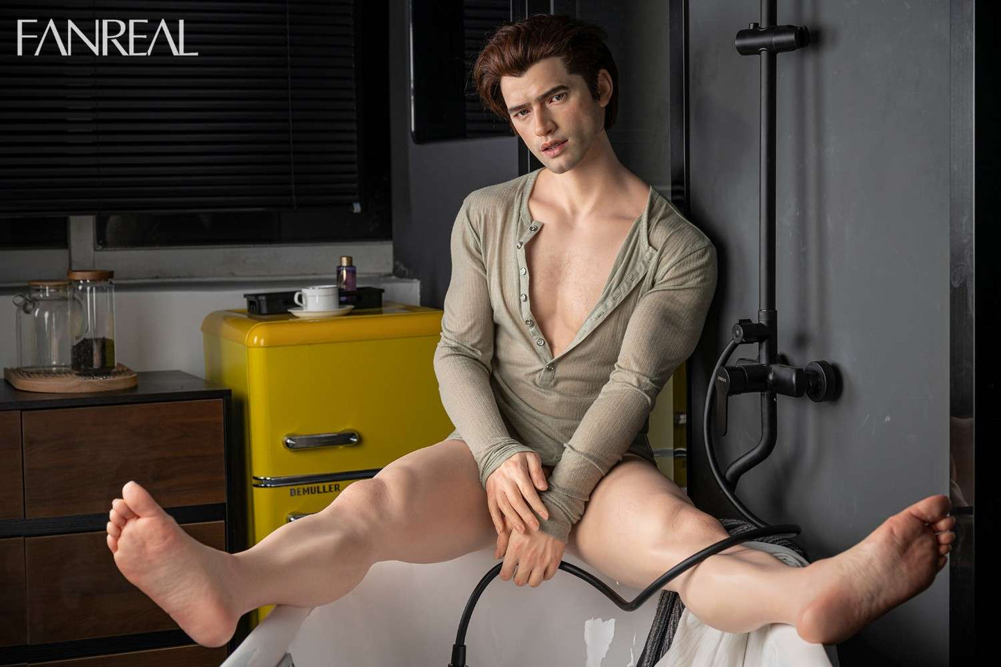 173cm (5ft8") Male Silicone ROS Sex Doll – Carter