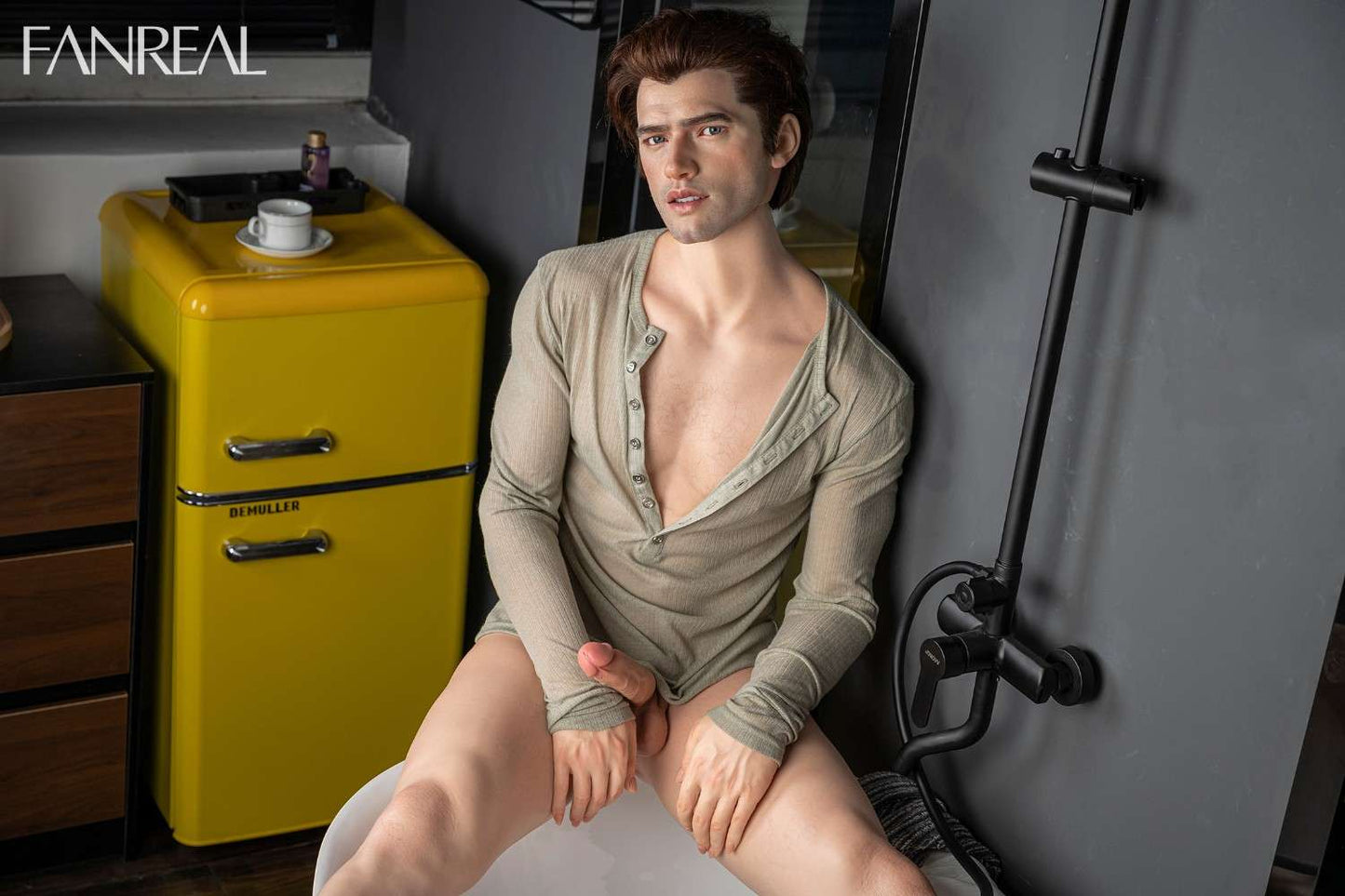 173cm (5ft8") Male Silicone ROS Sex Doll – Carter