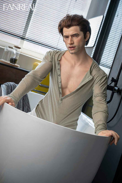 173cm (5ft8") Male Silicone ROS Sex Doll – Carter