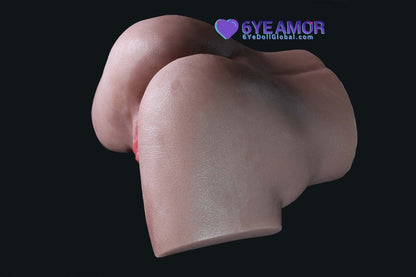 17.5cm (6.9") Masturbator Double Holes Leg Spread (Model# LY0001)