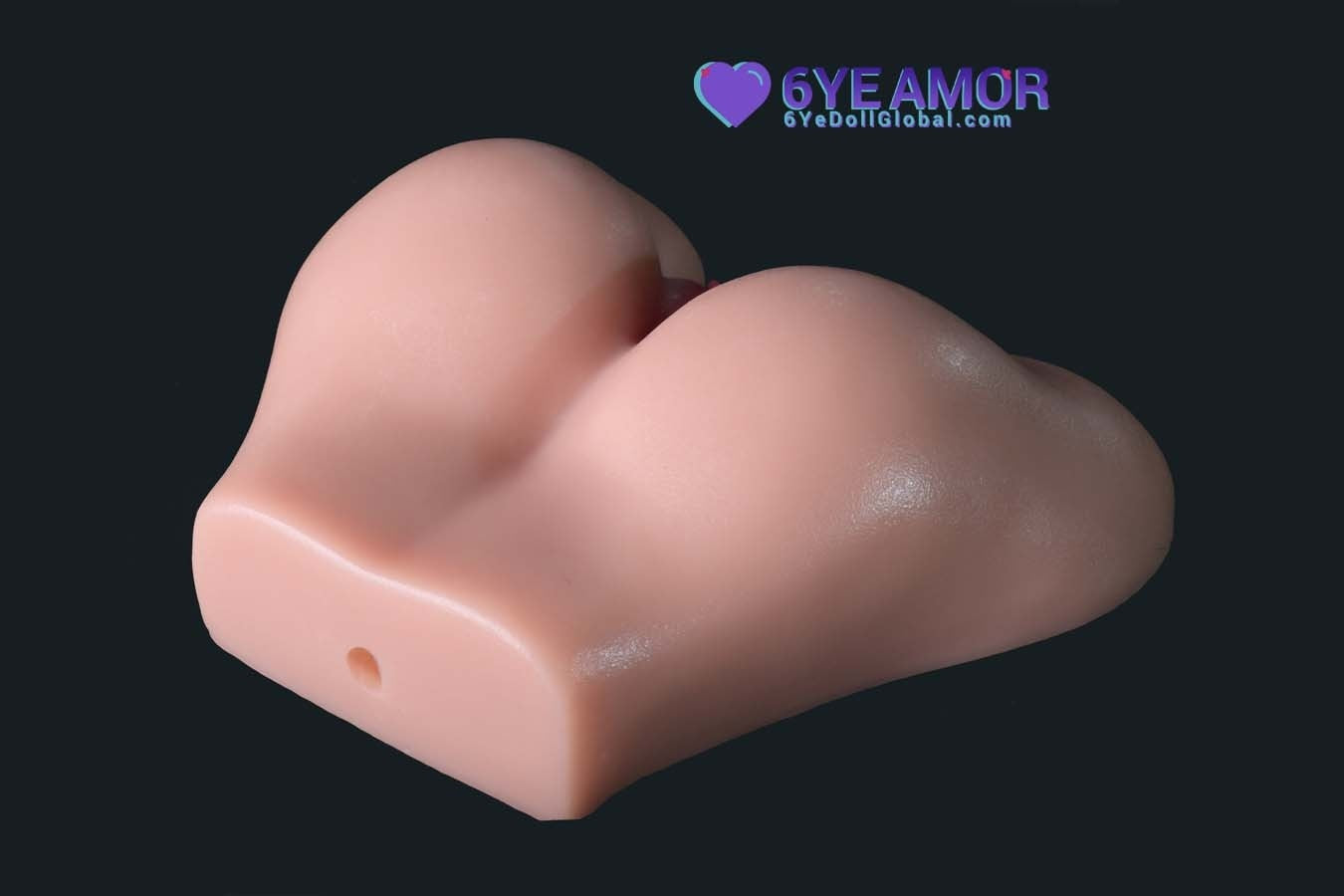 8.5cm (3.3") Doggy Style Vagina and Anus Masturbator (Model# LY0002)