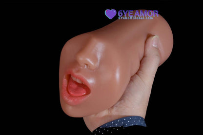 9.5cm (3.7") Blowjob Mouth Masturbator (Model# LY0010)