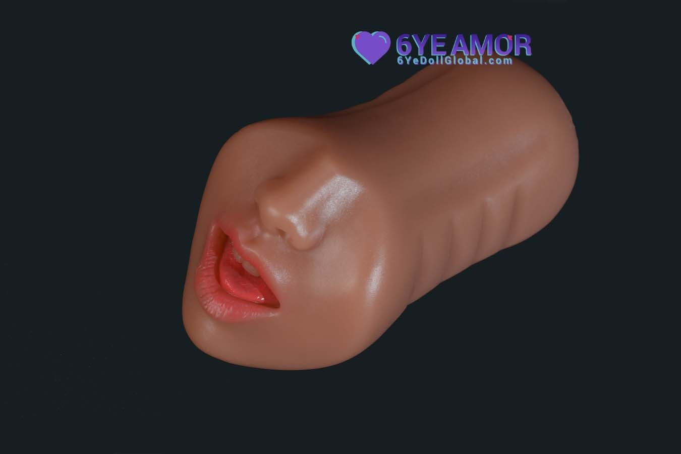9.5cm (3.7") Blowjob Mouth Masturbator (Model# LY0010)