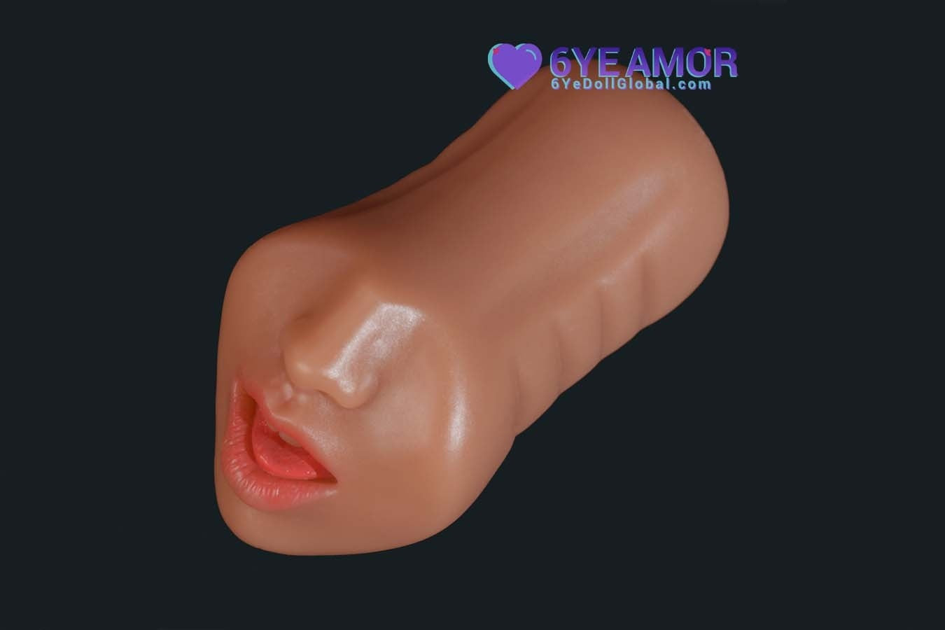 9.5cm (3.7") Blowjob Mouth Masturbator (Model# LY0010)