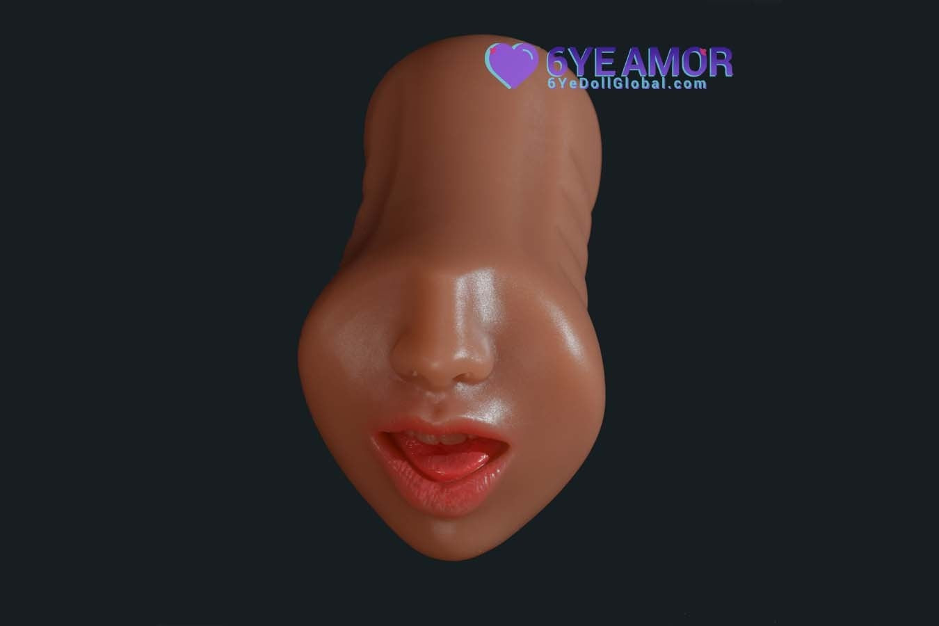 9.5cm (3.7") Blowjob Mouth Masturbator (Model# LY0010)