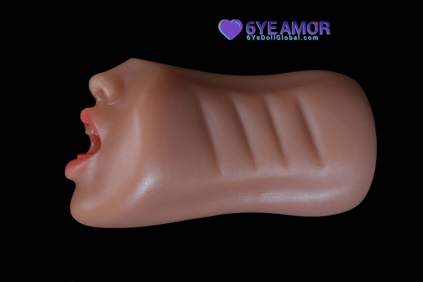 9.5cm (3.7") Blowjob Mouth Masturbator (Model# LY0010)