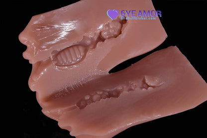 9.5cm (3.7") Blowjob Mouth Masturbator (Model# LY0010)