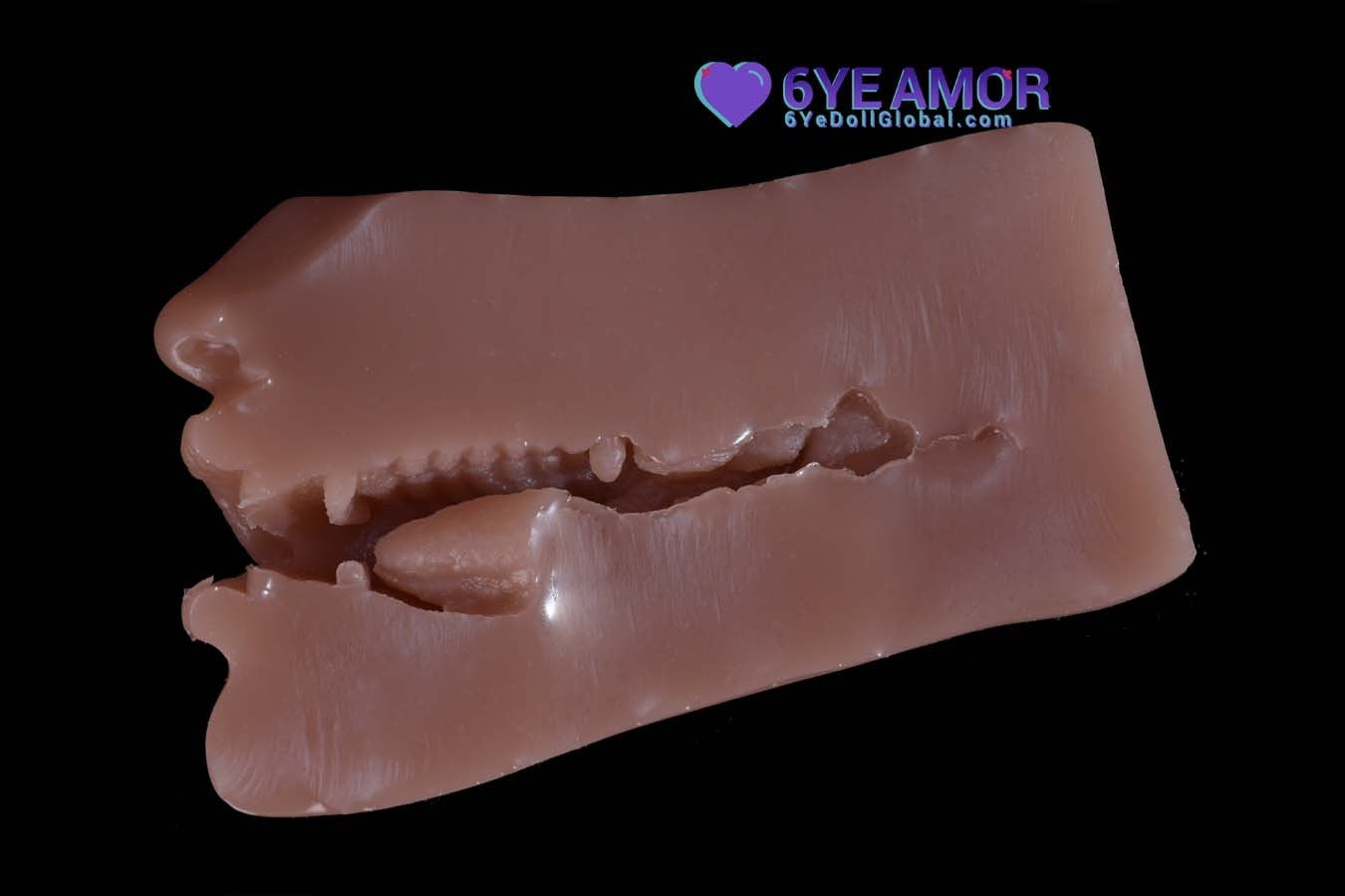 9.5cm (3.7") Blowjob Mouth Masturbator (Model# LY0010)
