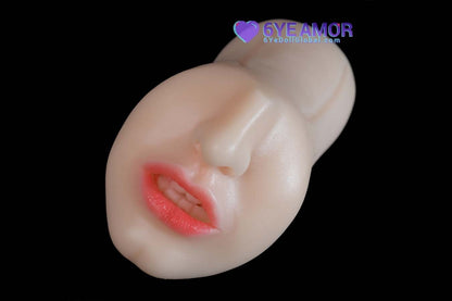 10cm (3.9") Blowjob Mouth with Teeth Masturbator ( Model# LY0011)