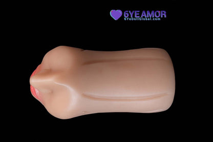 10cm (3.9") Blowjob Mouth with Teeth Masturbator ( Model# LY0011)