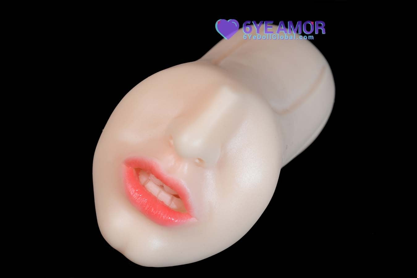 10cm (3.9") Blowjob Mouth with Teeth Masturbator ( Model# LY0011)