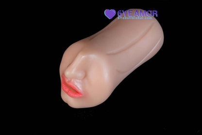 10cm (3.9") Blowjob Mouth with Teeth Masturbator ( Model# LY0011)